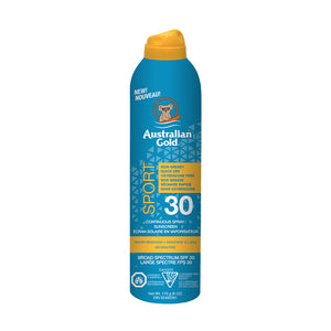 Australian Gold Continuous Spray Sport Sunscreen Spf 30